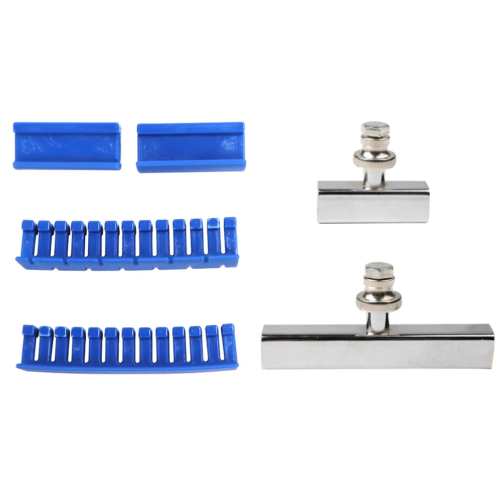 

Новый инструмент, 6 шт., синий автомобильный безпокрасочный Съемник вмятин для ремонта, Набор держателей для удаления вмятин, инструменты дл...