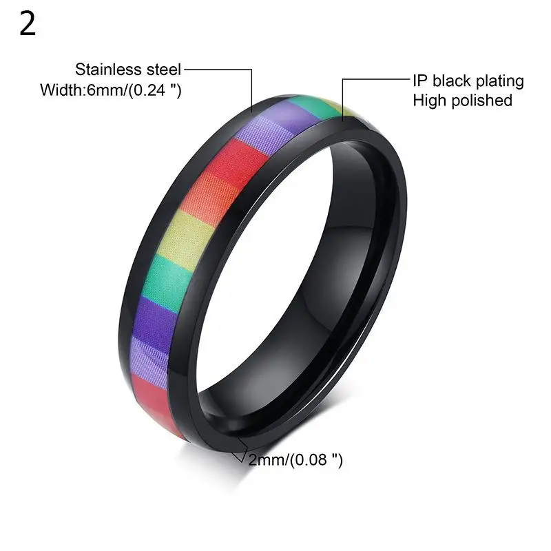 Унисекс Радуга Кольцо с линиями классические часы из нержавеющей стали гордость