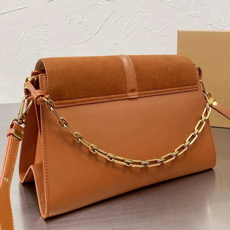 

Сумка женская замшевая с мехом, с двумя плечевыми ремнями, для осени и зимы