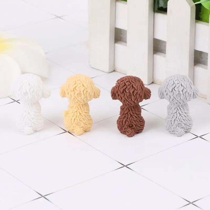 Mini 3D Cute Cartoon Dog Rubber Pencil Eraser School Student Korean Stationery Correction Supplies For Kids Wholesale Drop Ship |