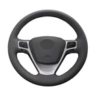 Оплетка рулевого колеса автомобиля для Toyota Verso EZ Avensisна заказ крышка рулевого колеса