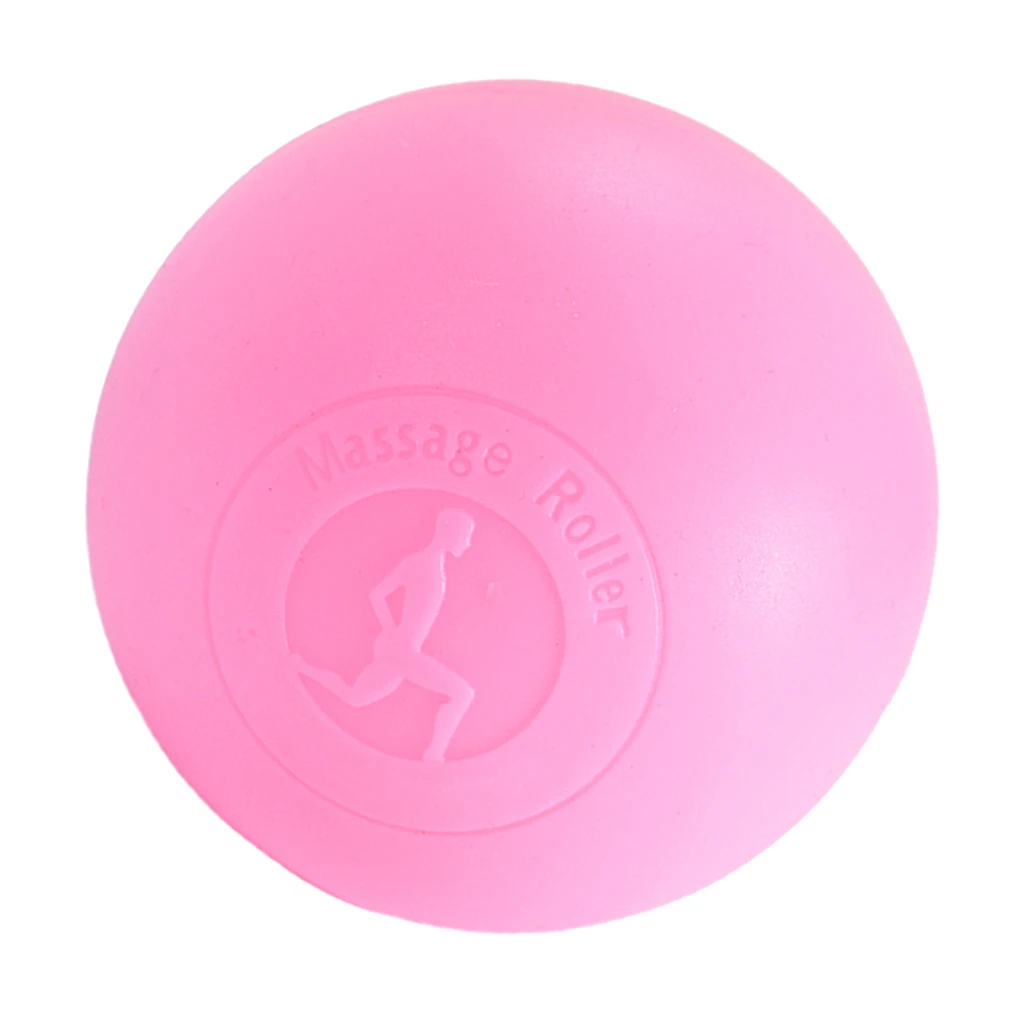 Силиконовый мяч для йоги Лакросса миофасциальное глубокое давление ткани легкое