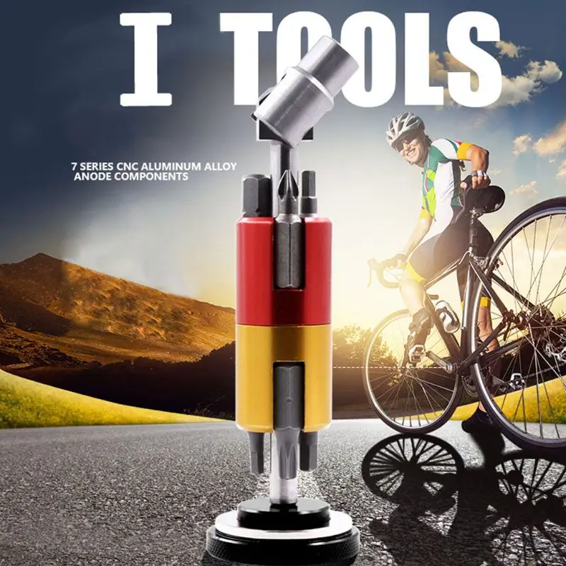 Bike Multitool T25 Reliable Hexagonal Wrench Compact Lightweight Repair Kit Strong No Rust Long Leverage Bicycle Tools | Спорт и