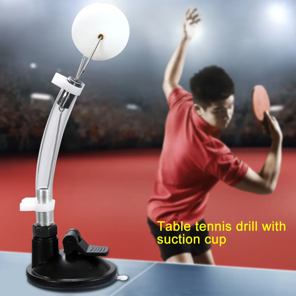 

Balls Adjustable Suction Cup Table Tennis Trainer Adult Machine Freestanding Beginner Leisure Decompress Variable Single Double