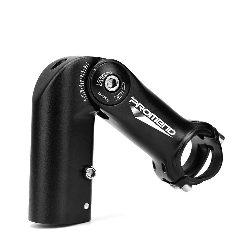 

PROMEND Adjustable Bike Stem +/- 40 Degree 110Mm MTB Bike Stem for 31.8Mm Handlebar Mountain Bike Road Bike BMX