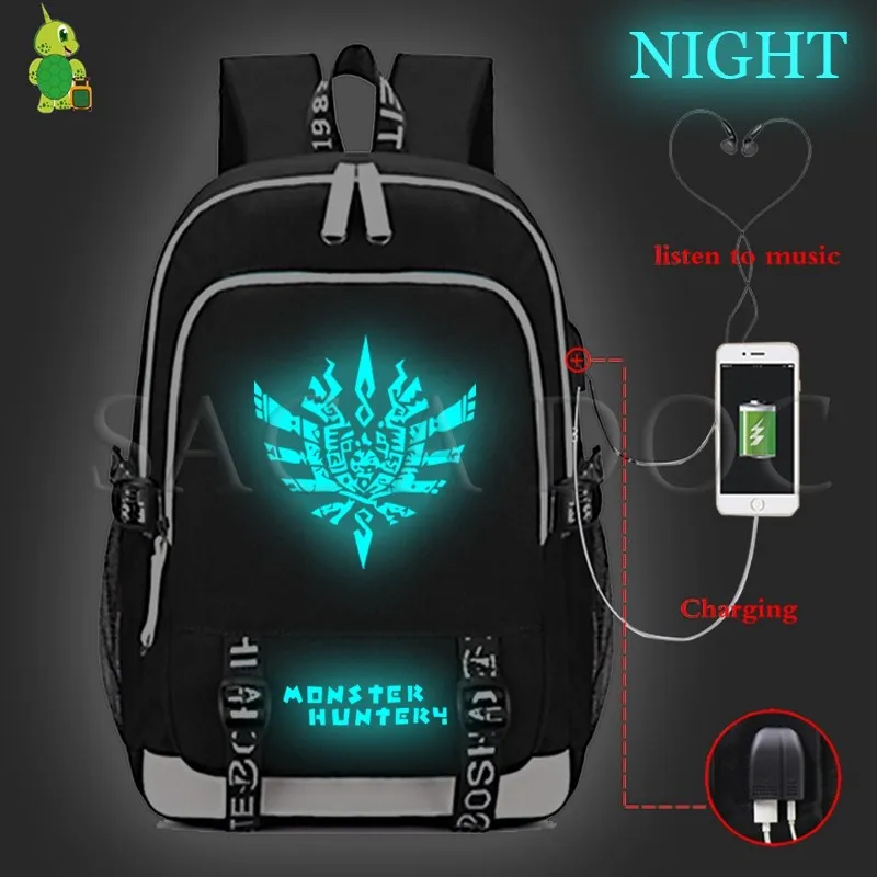 Рюкзак мужской для ноутбука с USB зарядкой и отделением ноутбука|Мужские рюкзаки| |