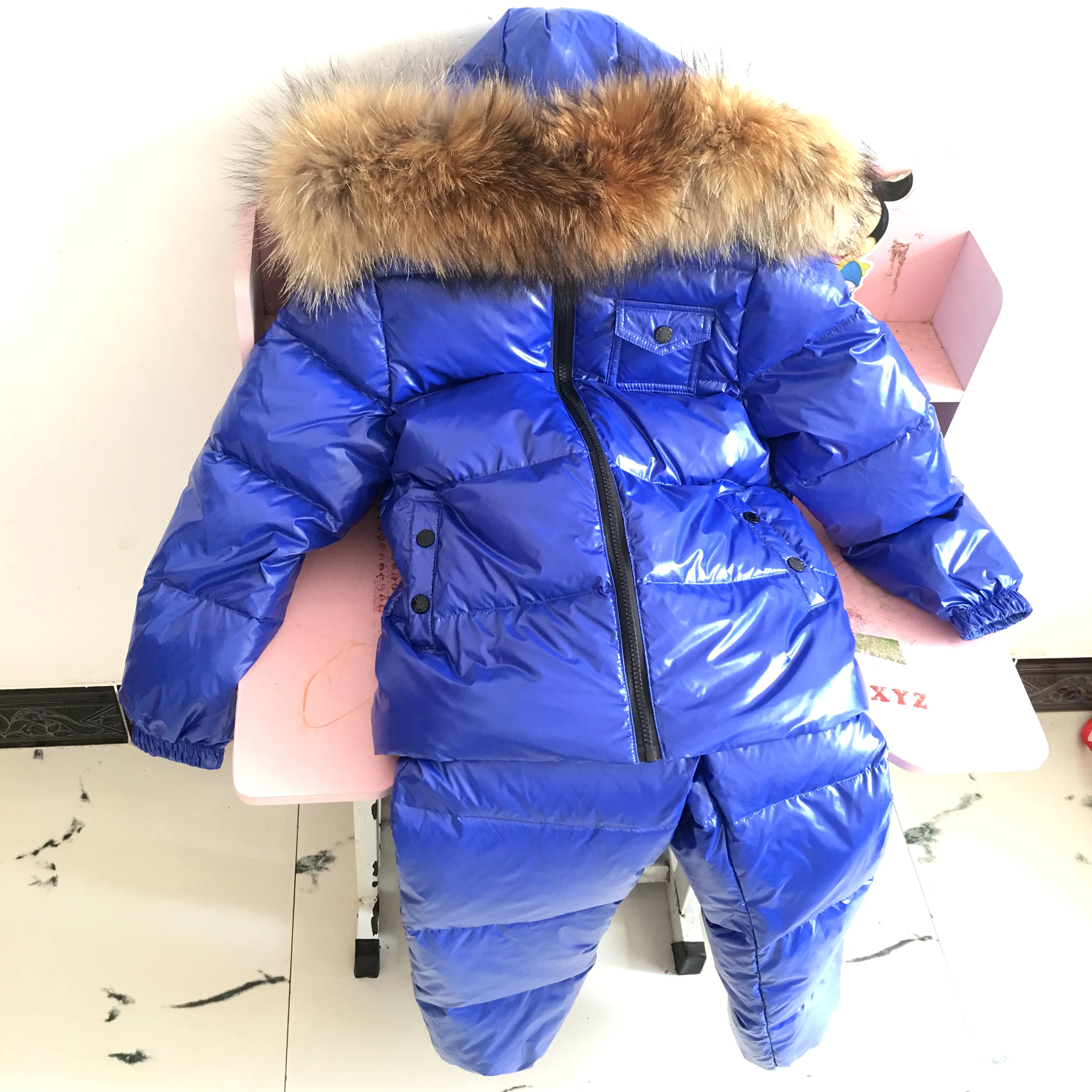 2019 детский лыжный костюм для маленьких мальчиков на русскую зиму Детская куртка