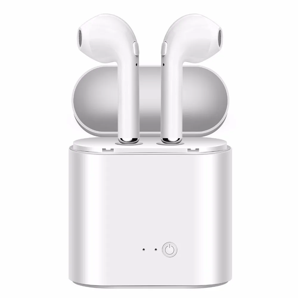 i7s White Earphone GutsyMan i7S TWS Мини Bluetooth наушники i9s TWS наушники стерео беспроводные i24 TWS гарнитура наушники для смартфонов - Цвет: i7s White Earphone