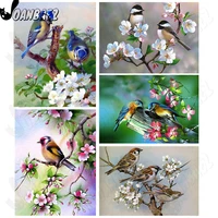 flower and bird diamond painting 5d diy wall art chinese style animal diamond embroidery inlaid home room decoration accessories