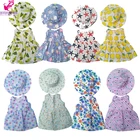 17 дюймов, Детская кукла, шапка с цветочным платьем для 18-дюймовой куклы, игрушки для девочек, платье для куклы