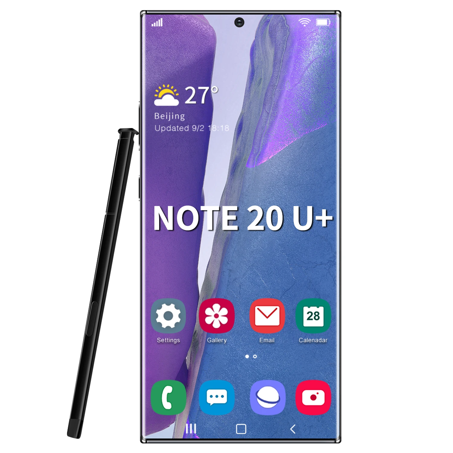 

New Galxy Note20U+ Smartphone 16GB 512GB 6.9Inch 5000mAh Android 10.0 Snapdragon 865 Mobilephone 4G5G Global Version Phones