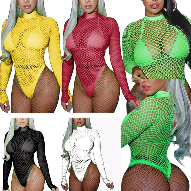 Бикини в сеточку с открытой спиной купальник для женщин монокини сексуальный