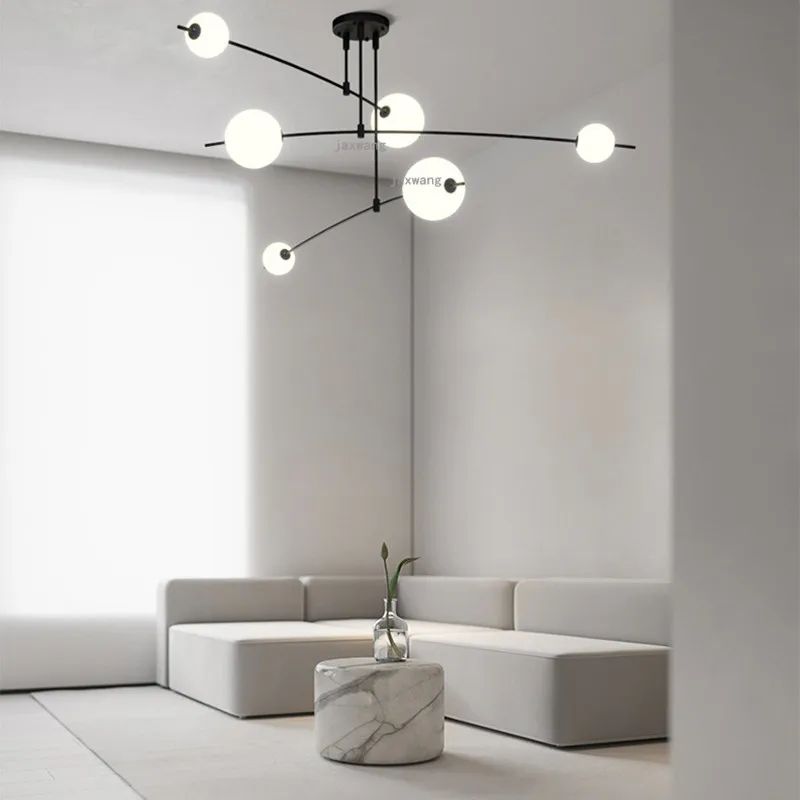 Скандинавский светодиодный светильник креативные Волшебные стеклянные