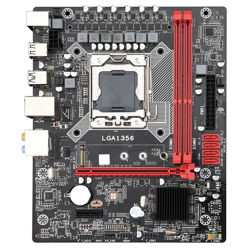 X9A Lga 1356 материнская плата поддерживает серверную память Reg Ecc и процессор Lga1356 Xeon E5