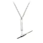 Макси-панк типы серебряного цвета ожерелья и подвески с факфонарь м для мужчин и женщин, модные ювелирные изделия, цепочка, ожерелье