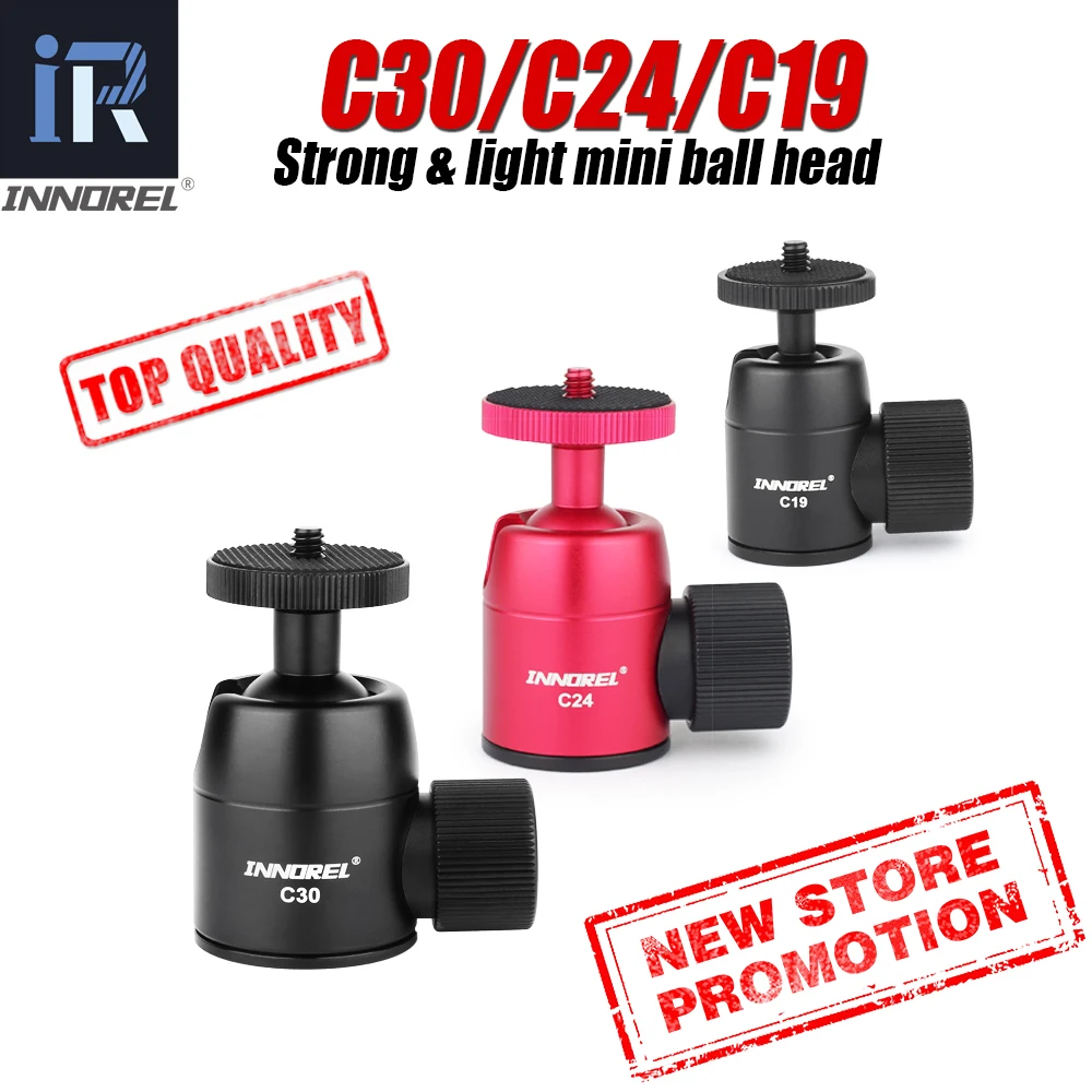 Мини шаровая Головка 30 24 19 мм штатив с шаровой головкой для мобильный телефон