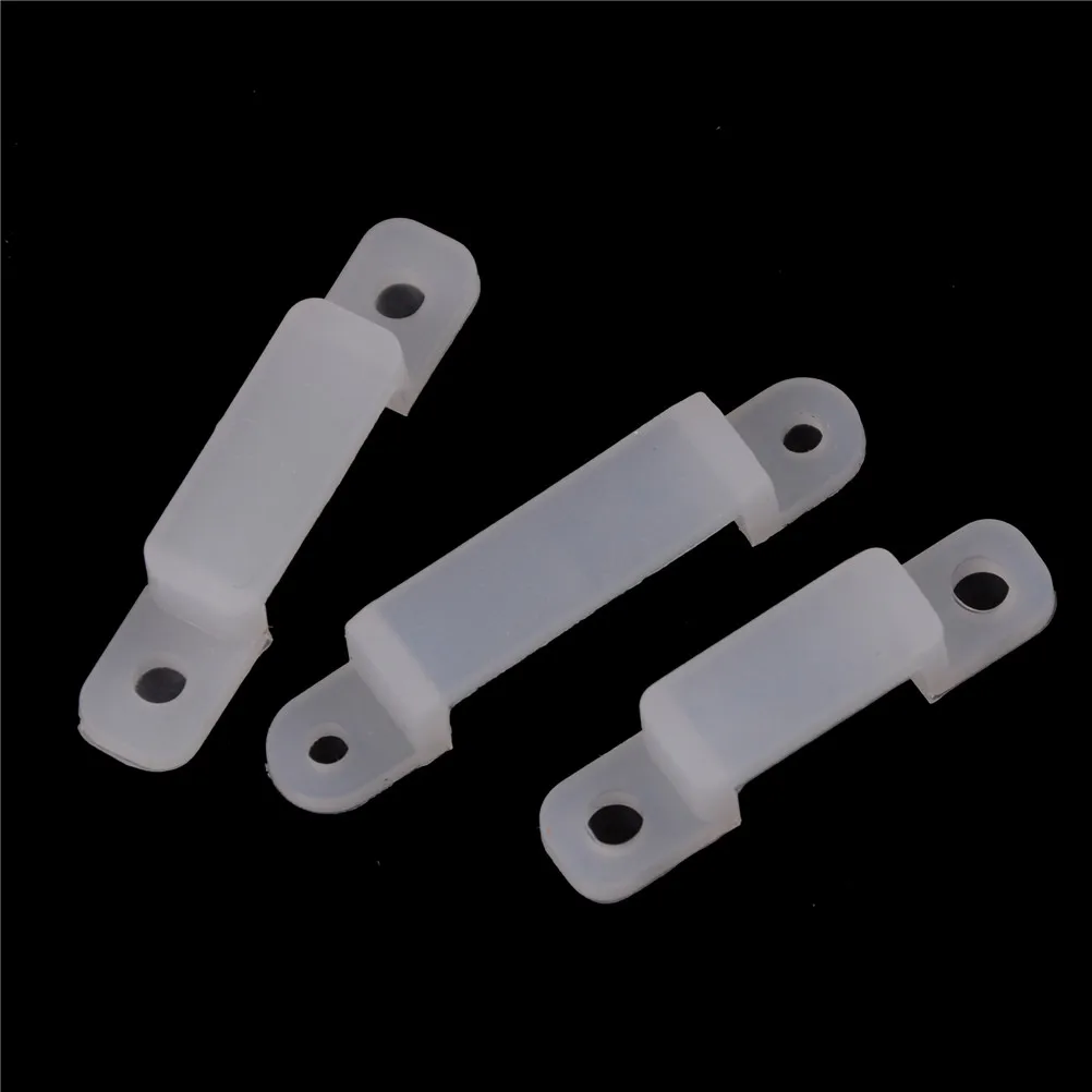 Высокое качество 10 шт./лот силиконовый крепежный разъем зажим для светодиодной