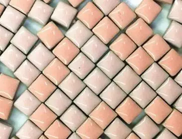 200 г креативная квадратная керамическая мозаичная плитка DIY хобби настенные поделки декоративные серьги в форме сердца аксессуары для изготовления ювелирных изделий