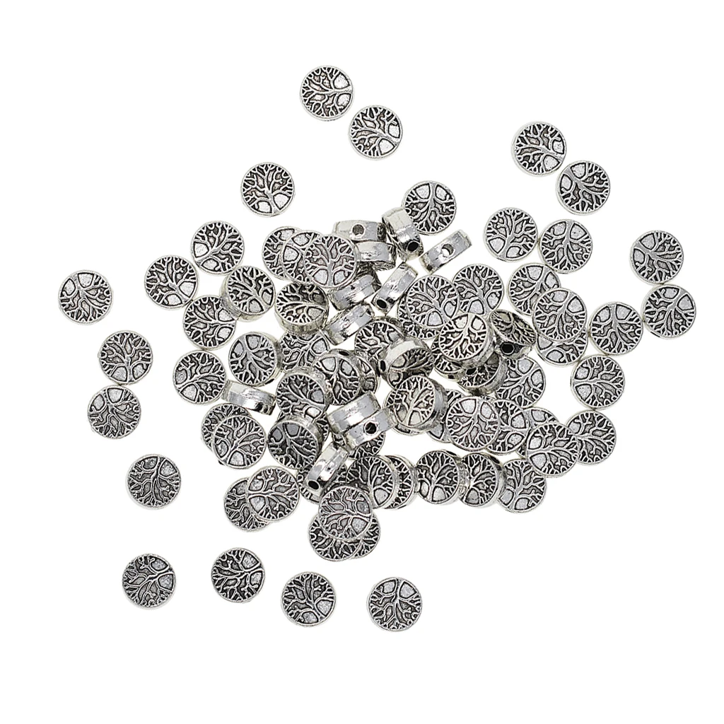50 шт. подвески в виде дерева жизни кулон из бисера сделай сам подарок для