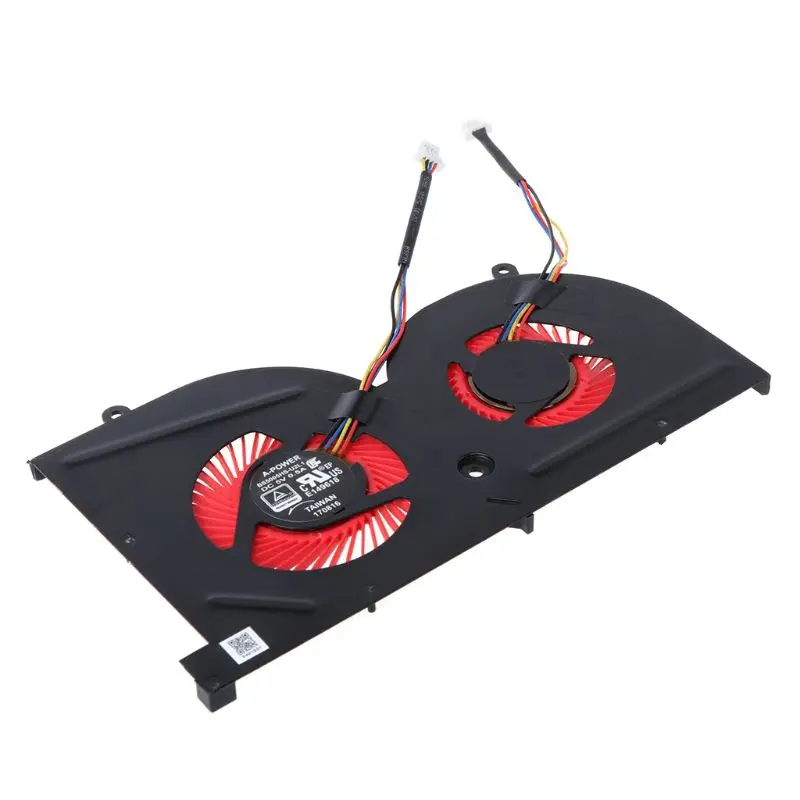Ноутбук GPU Процессор вентилятор охлаждения для MSI GS63VR GS63 GS73 GS73VR MS-17B1 Stealth Pro BS5005HS-U2F1