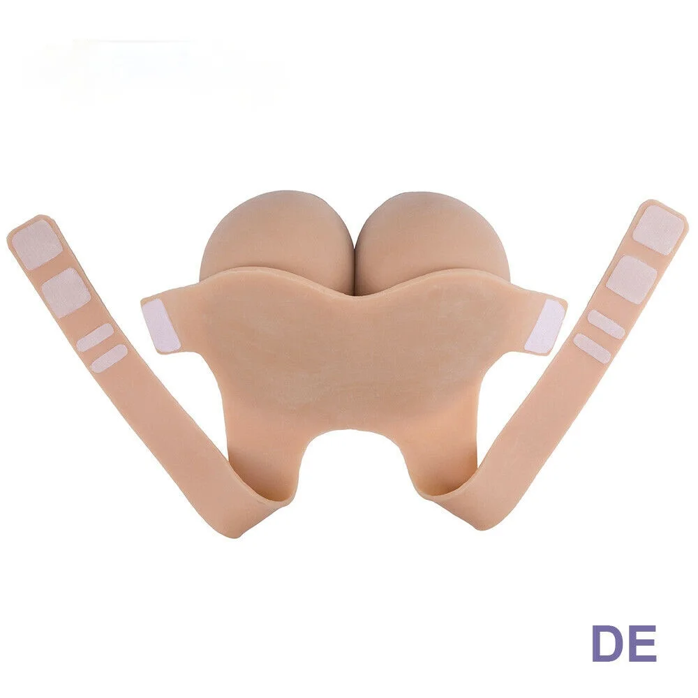 

15XL Large Areola Full Silikon Busen Four Straps Silicone Bra Breast Enhancer Transgender Queen Transvestite Mastectomy Bra