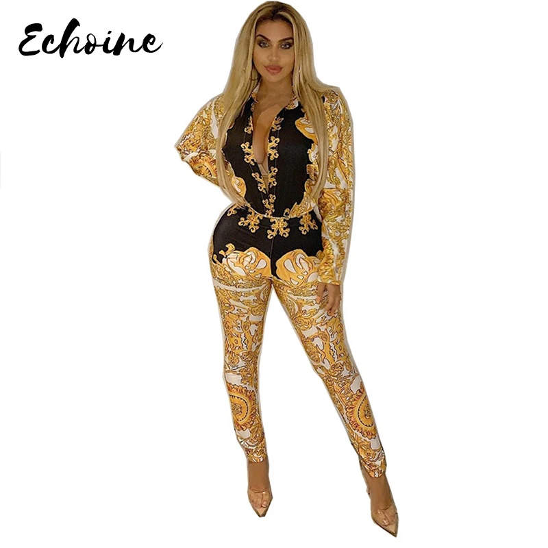 Женское осеннее уличное боди с длинным рукавом и цветочным принтом| |