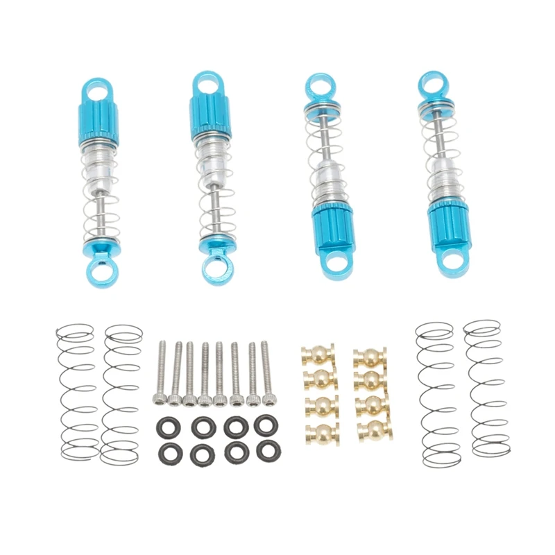 

for Axial SCX24 90081 1/24 RC Crawler Car Upgrade Parts Metal Shock Absorbers Damper Spare Accessories