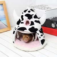 pet hamster supplies sugar glider sugar glider weatherization plush nest upgraded version of the small cow hamster cage nest