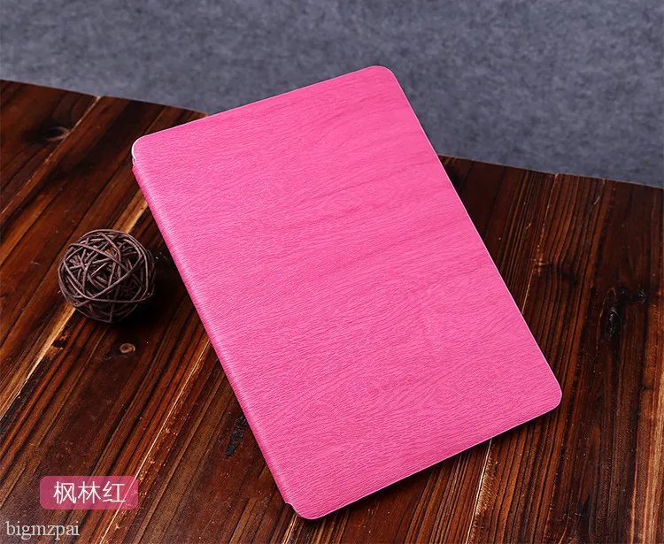 Классический деловой чехол-подставка из искусственной кожи под дерево для Apple ipad