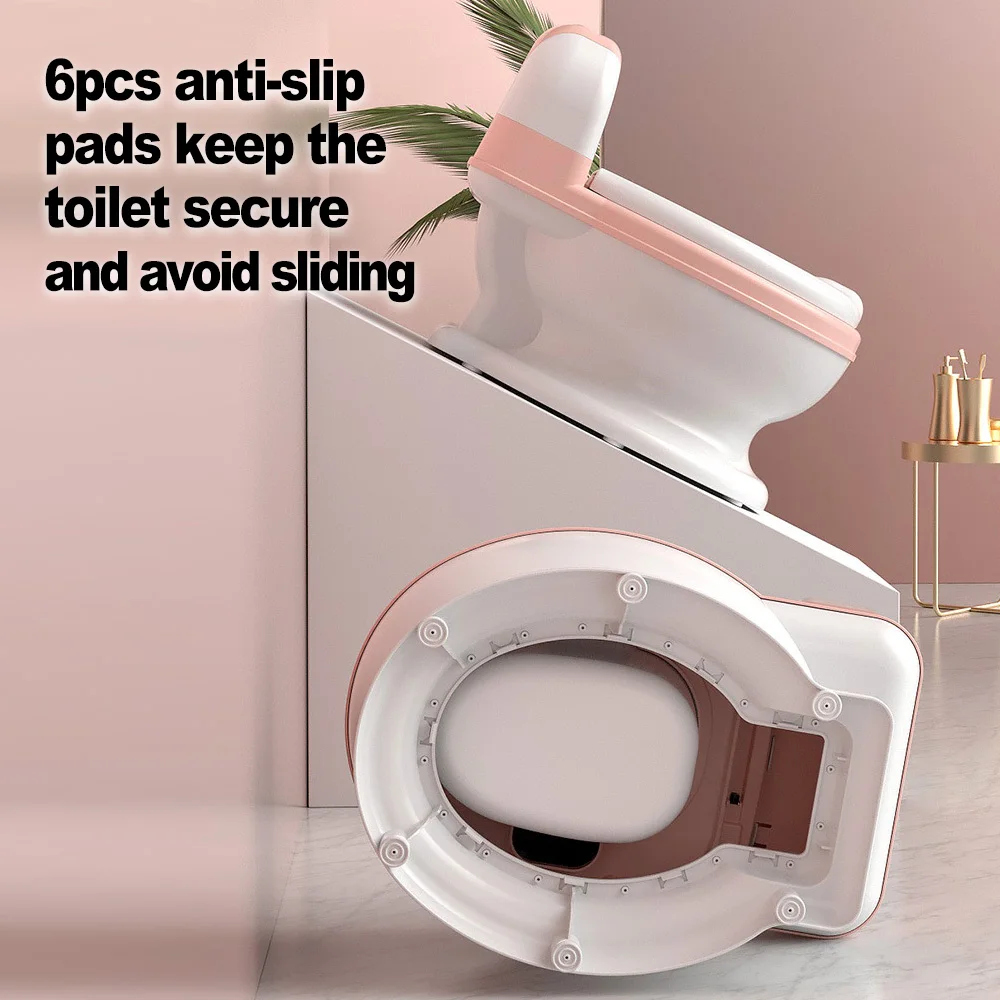 Детский горшок для обучения детское сиденье унитаза туалета дорожный мягкая