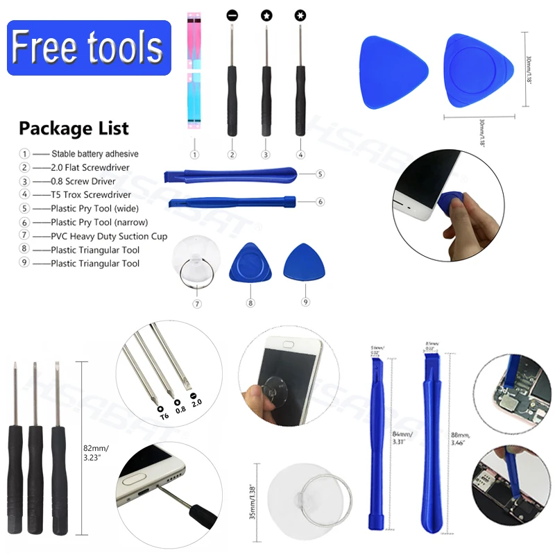 Аккумулятор HSABAT EB-BG965ABE 5100 мАч для Samsung Galaxy S9 Plus G9650 G965 G965F G965A G965T G965S G965R4 G965V - купить