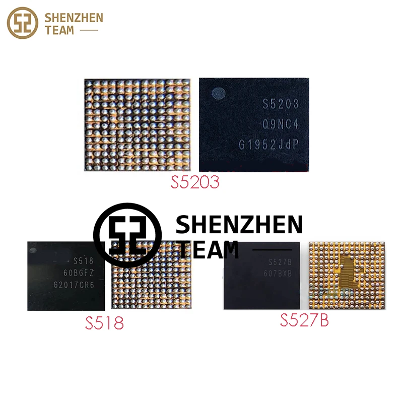 SZteam 20 50 шт./лот Power IC S5200A S5203 S518 S527B S527R S527S S560 MAX77705F для Samsung|Экраны мобильных