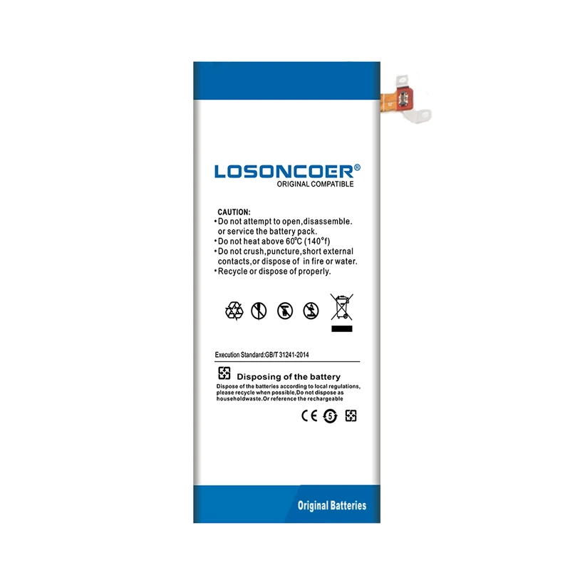 LOSONCOER HE312 HE309 Battery 3900mAh For SHARP Z3 L900S FS8009 Mobile Phone +Free tools | Мобильные телефоны и