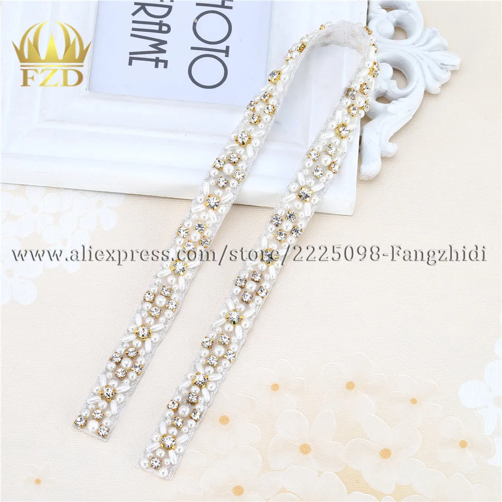 (10 ярдов) оптовая продажа прозрачные стразы для шитья отделка бисером цепочка