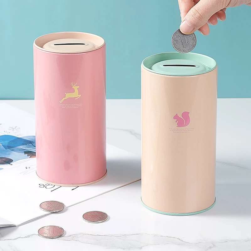 

Creative Cute Piggy Bank Children Girls Adult Hidden Storage Simple Piggy Bank Desktop Ornaments Spaarpot Home Decor DF50CXG