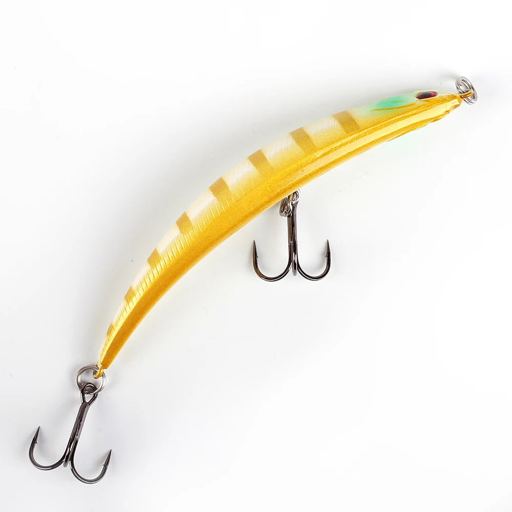 Bent Minnow Hard Bait 86mm 7g 106mm 10.3g Floating Depth 0.5m 0.8mDying Minnow Lure Wobbler Bass Pike