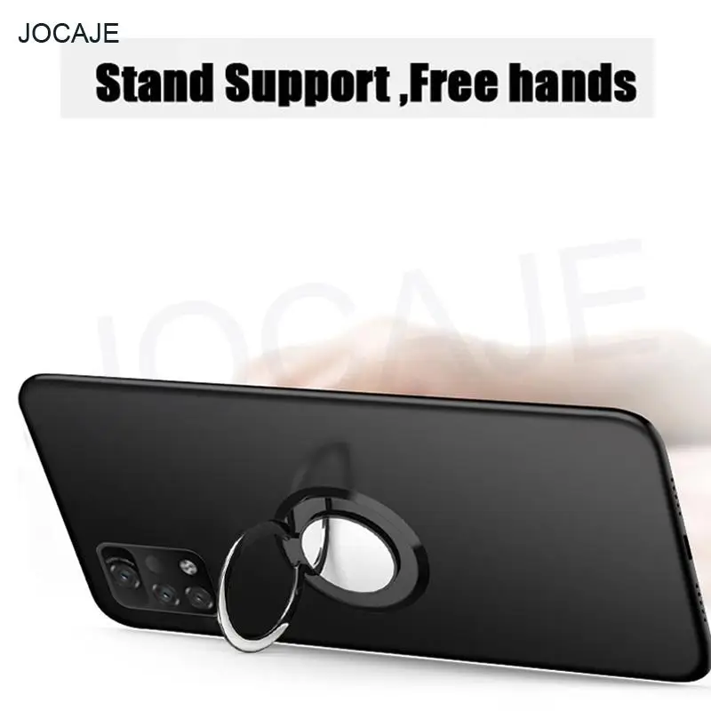 for umidigi a11 pro max phone case 2 in 1 ring magnetic holder with tempered glass protect film cover for umidigi a11 pro max free global shipping