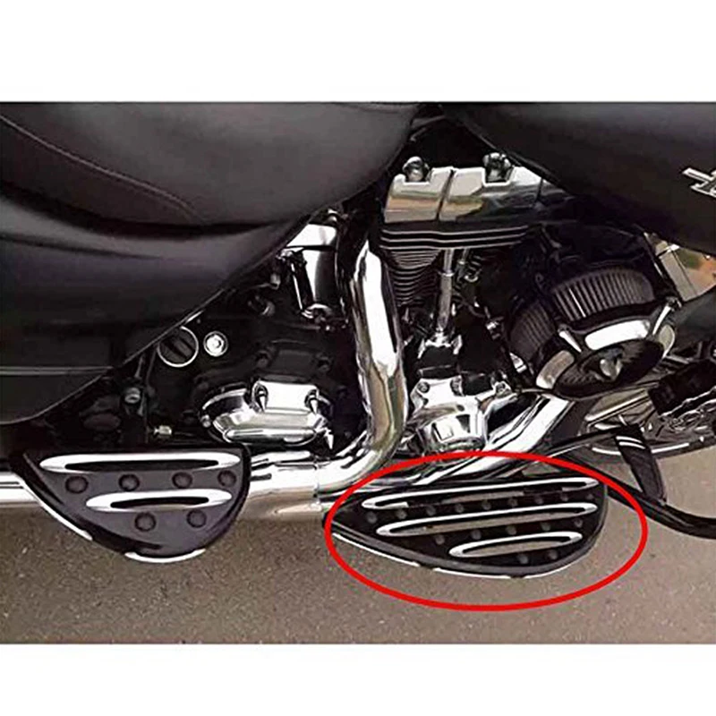 Подножка водителя мотоцикла для ног, подножка водителя для Harley Touring Softail Dyna Street Road Glide FLH FLST