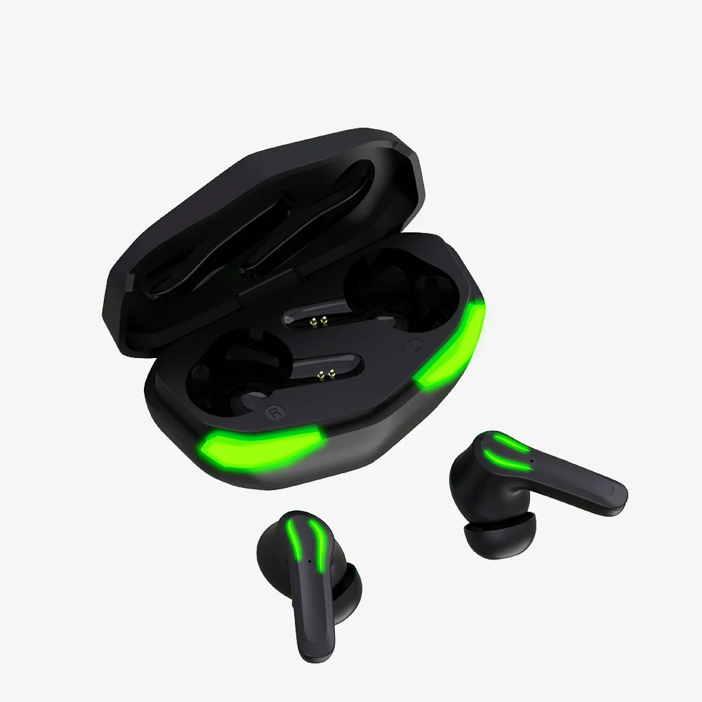 Anomoibuds Gaming Earbuds 65ms Low Latency TWS Bluetooth Earphone with Mic Bass Audio Sound Positioning PUBG Wireless Headset |