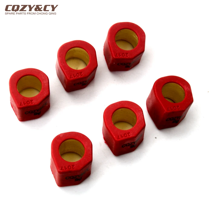 

Набор гоночных роликов из 6 предметов, вес 20x17 мм, 9 г, 11 г, 13 г, 15 г для скутера Aprilia Leonardo 125 150 Scarabeo Mot Rotax 200