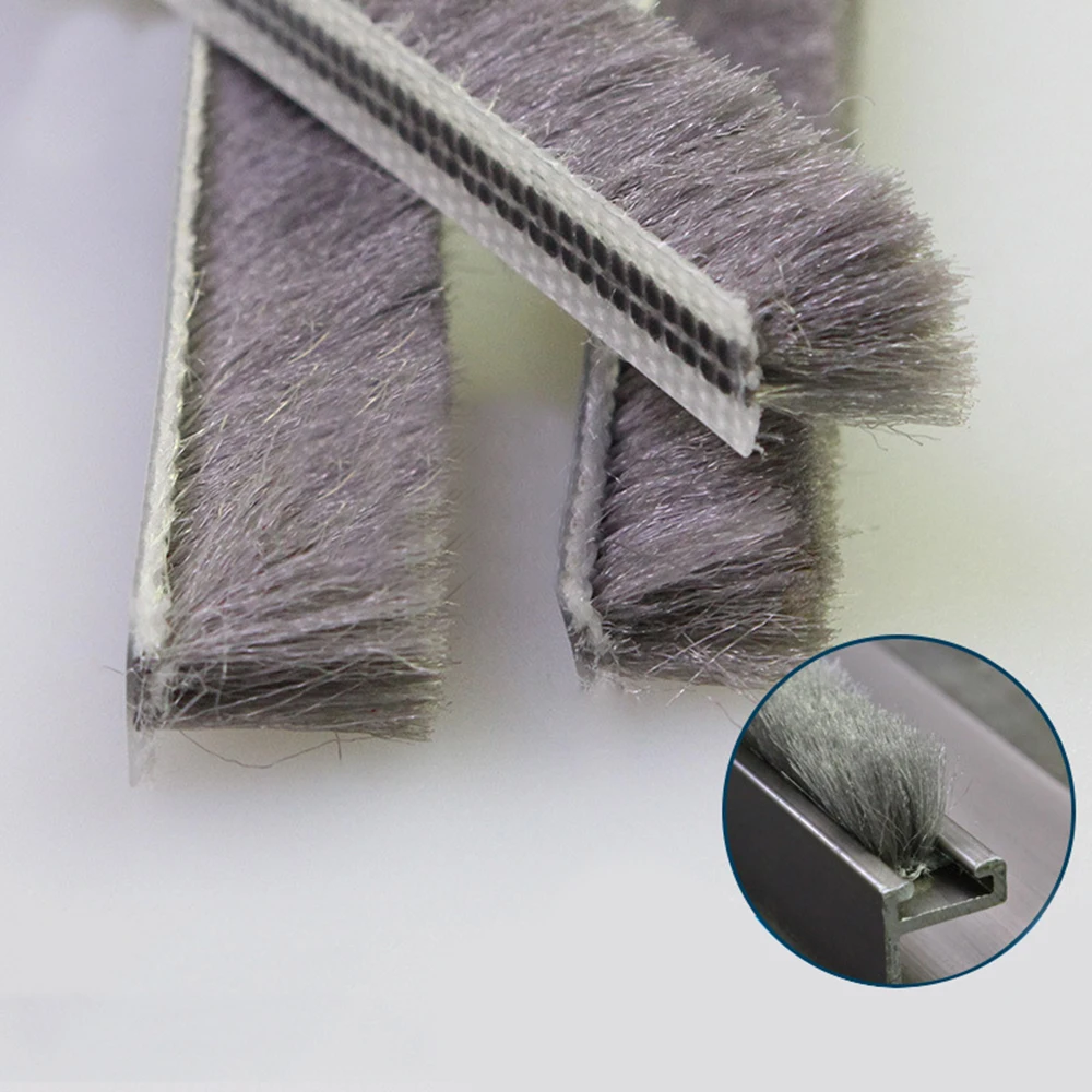 

5mm x 6mm Seal Strip Windproof Water-resistant Reduce noise Cabinet 10m Door