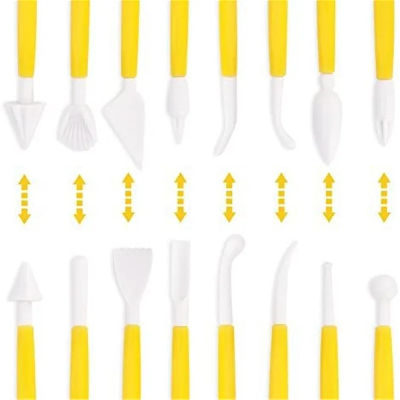 

46 шт Fondant (сахарная) резаки инструменты Catalina Fondant (сахарная) прессформ торта набор инструментов для декора с Скалка гладкой устройство для ти...