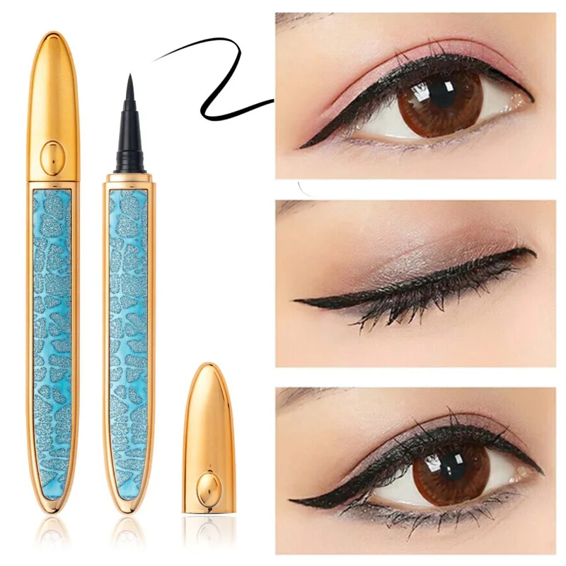 

1Pc Magic Lashes Self-adhesive Liquid Eyeliner Pen Glue-free Magnetic-free Makeup Eyelashes Tools Waterproof Eye Liner Pencil