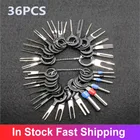 Набор инструментов для снятия клемм автомобильных вилок, 59413626 шт., экстрактор ключей для автомобильных электрических обжимной разъем для проводов