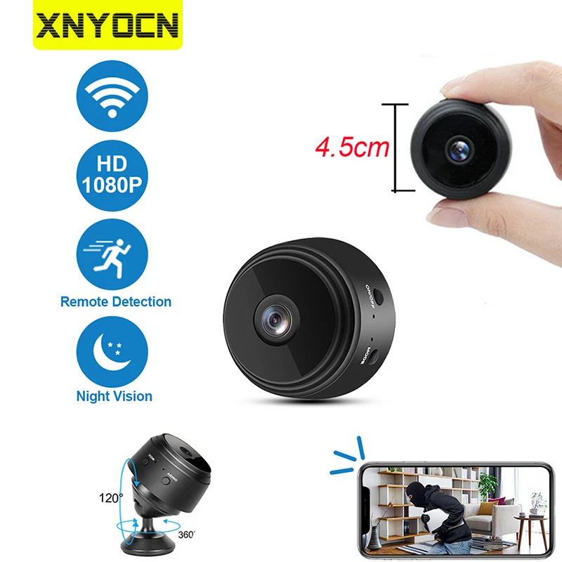 

Ip-камера Xnyocn A9 компактная, 1080P, HD, Wi-Fi