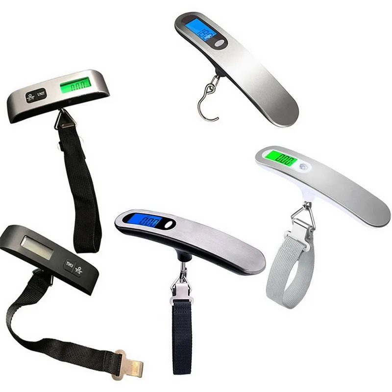 

T type Digital Luggage Scale Portable Electronic Scale Weight Balance suitcase Travel Hanging Steelyard Hook scale