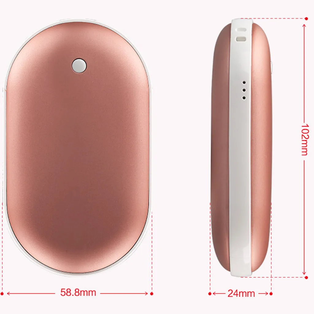 Грелка для рук аккумуляторная с зарядкой от USB 5200 мАч 2 часа|Грелки рук| |