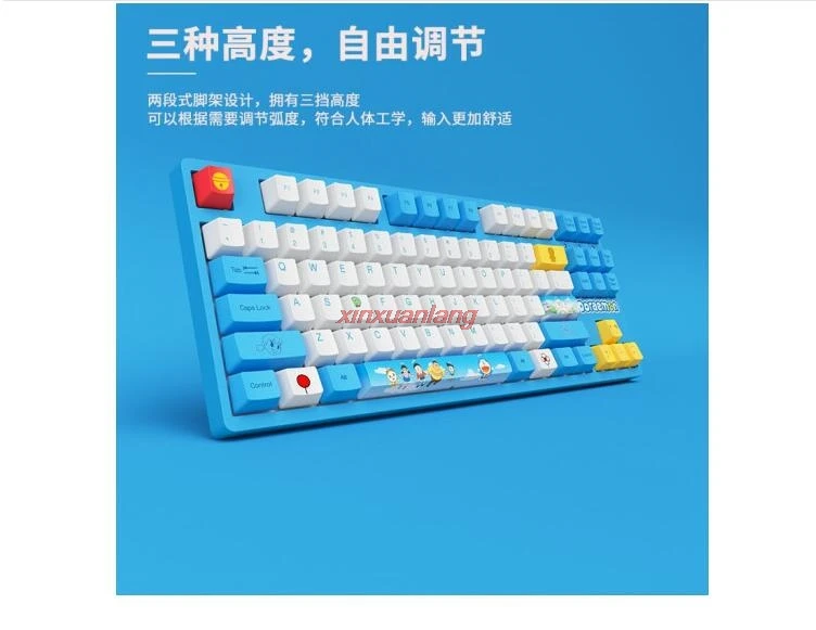 

AKKO 3087 Doramon Wired Mechanical Gaming Keyboard 87 98 108 Keys PBT Computer Gamer Type-C AKKO Switch