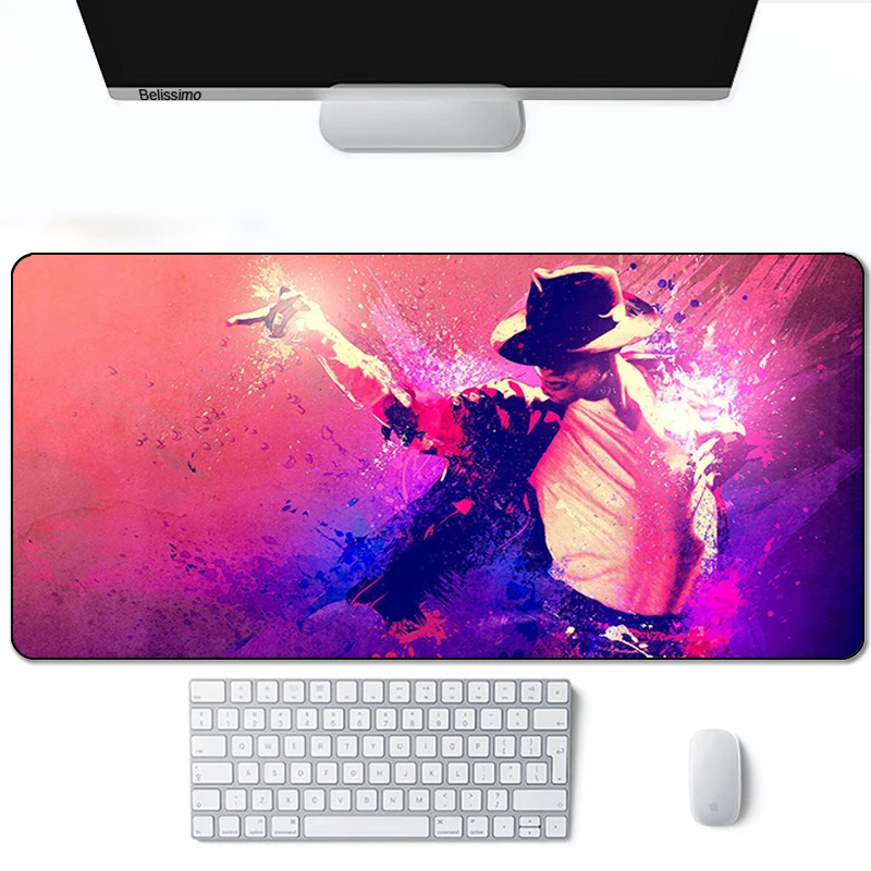 

Коврик для мыши Майкла Джексона, популярный Аниме Коврик для клавиатуры и мыши, большой коврик для мыши, клавиатуры и геймеров, декоративный...