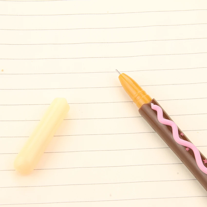 1 шт. забавная гелевая ручка экспрессивный палец мультяшное письмо милая